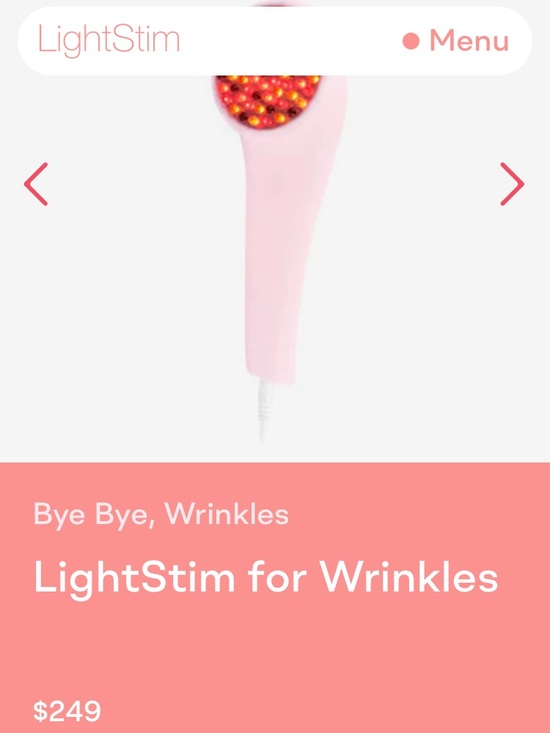 Lightstim Other - LightStim for Wrinkles - Pink LED Anti-Aging Device